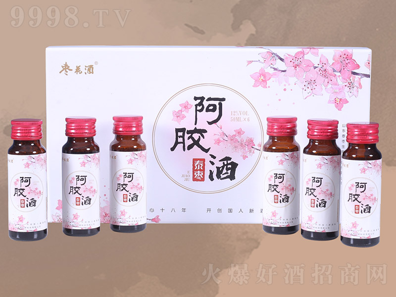 阿膠酒【12° 50ml×6瓶】
