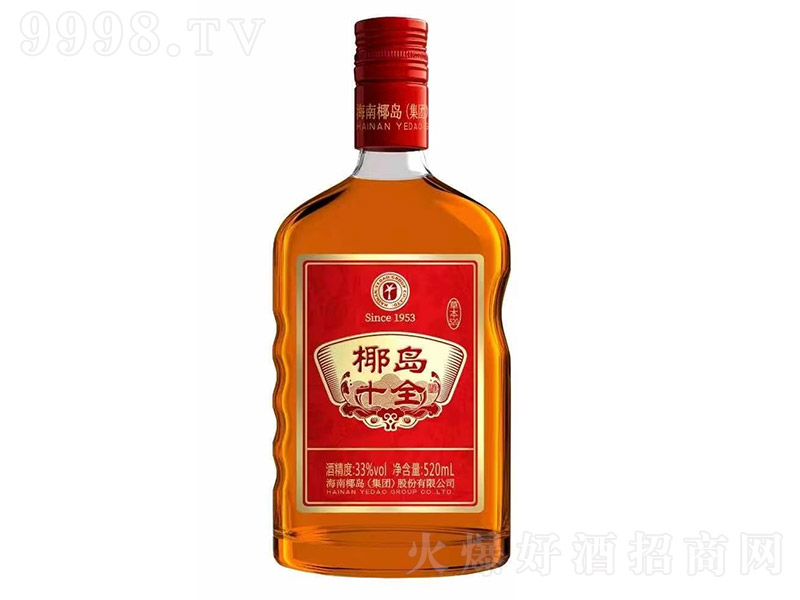 椰島十全酒草本520【33° 520ml】