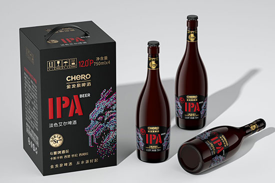 金龍泉啤酒IPA【12度750ml】