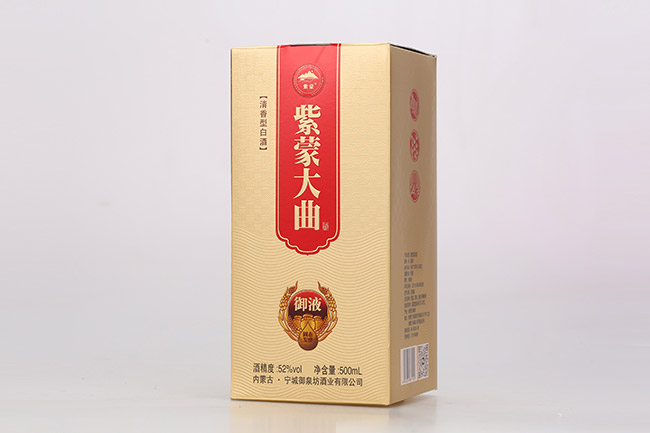 紫蒙大曲酒御液 濃香型【52° 500ml】