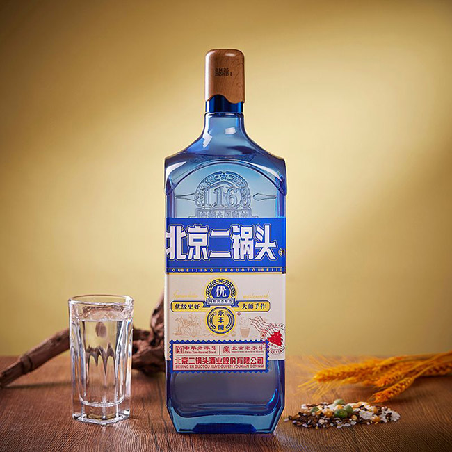 永豐牌北京二鍋頭優(yōu)級酒·大藍領(lǐng) 清香型【42° 1.5L】