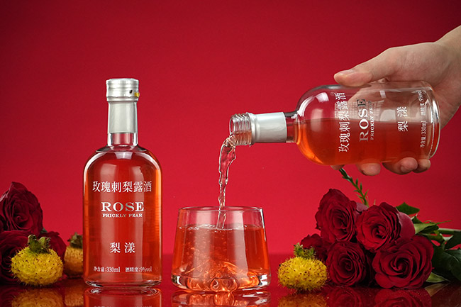 梨漾玫瑰刺梨露酒【9° 330ml】